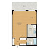 Floor plan: Studio