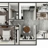 Floor plan: Premier 2 Bedroom 1 Bathroom Apartment