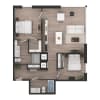 Floor plan: 2BD2i