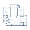 Floor plan: 3x2 C1