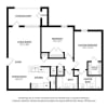 Floor plan: Two Bedroom