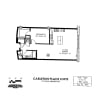 Floor plan: C Building 1BR LC