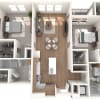 Floor plan: B8