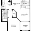 Floor plan: Hampton A1B
