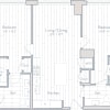 Floor plan: 2 Bed/2 Bath-E22-3