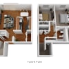 Floor plan: The Cape Townhome