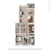 Floor plan: Plan B2