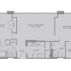 Floor plan: 2 Bed/2 Bath-B2