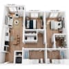 Floor plan: B5H