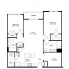 Floor plan: B18-D 2Dx2
