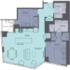 Floor plan: 2 Bedroom 04-Tower 