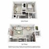 Floor plan: B2 - Townhome