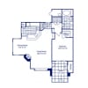 Floor plan: 1B Sophisticated