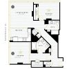 Floor plan: 2 Bed/2 Bath-2BR-19