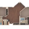 Floor plan: Sunrise | Floors 16 - 20