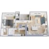 Floor plan: Plan 1B