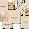 Floor plan: The Cottonwood