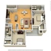 Floor plan: B2