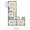 Floor plan: Three Bedroom
