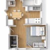 Floor plan: Studio