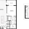 Floor plan: 1 Bed/1 Bath-T_A02A_B