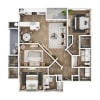 Floor plan: C1P