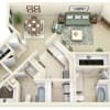 Floor plan: St. Bart
