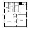 Floor plan: 2x1- 880sq.