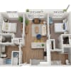 Floor plan: B2 - Jasper