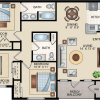 Floor plan: C1