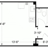 Floor plan: Studio B