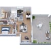 Floor plan: B2.D