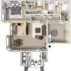 Floor plan: E 2x2