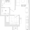 Floor plan: 1 BR B