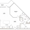 Floor plan: 1 Bed/1 Bath-A4