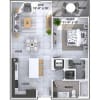 Floor plan: A3