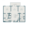 Floor plan: Denton B1