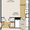 Floor plan: Mid-rise E1