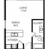 Floor plan: Studio