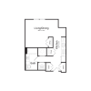 Floor plan: Studio (SC-A)