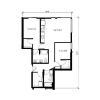 Floor plan: 2 Bedroom - C5