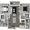 Floor plan: B1.3-The Enthusiast | 1,062 SF