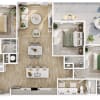 Floor plan: C2