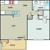 Floor plan: A3- Classic Unit