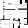Floor plan: 2 Bed/2 Bath-B1