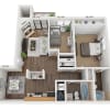 Floor plan: Plan B2
