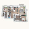 Floor plan: C1 1851sf 3/2