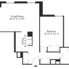 Floor plan: 1D Renovation 5