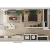 Floor plan: U2