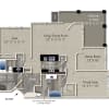 Floor plan: True North